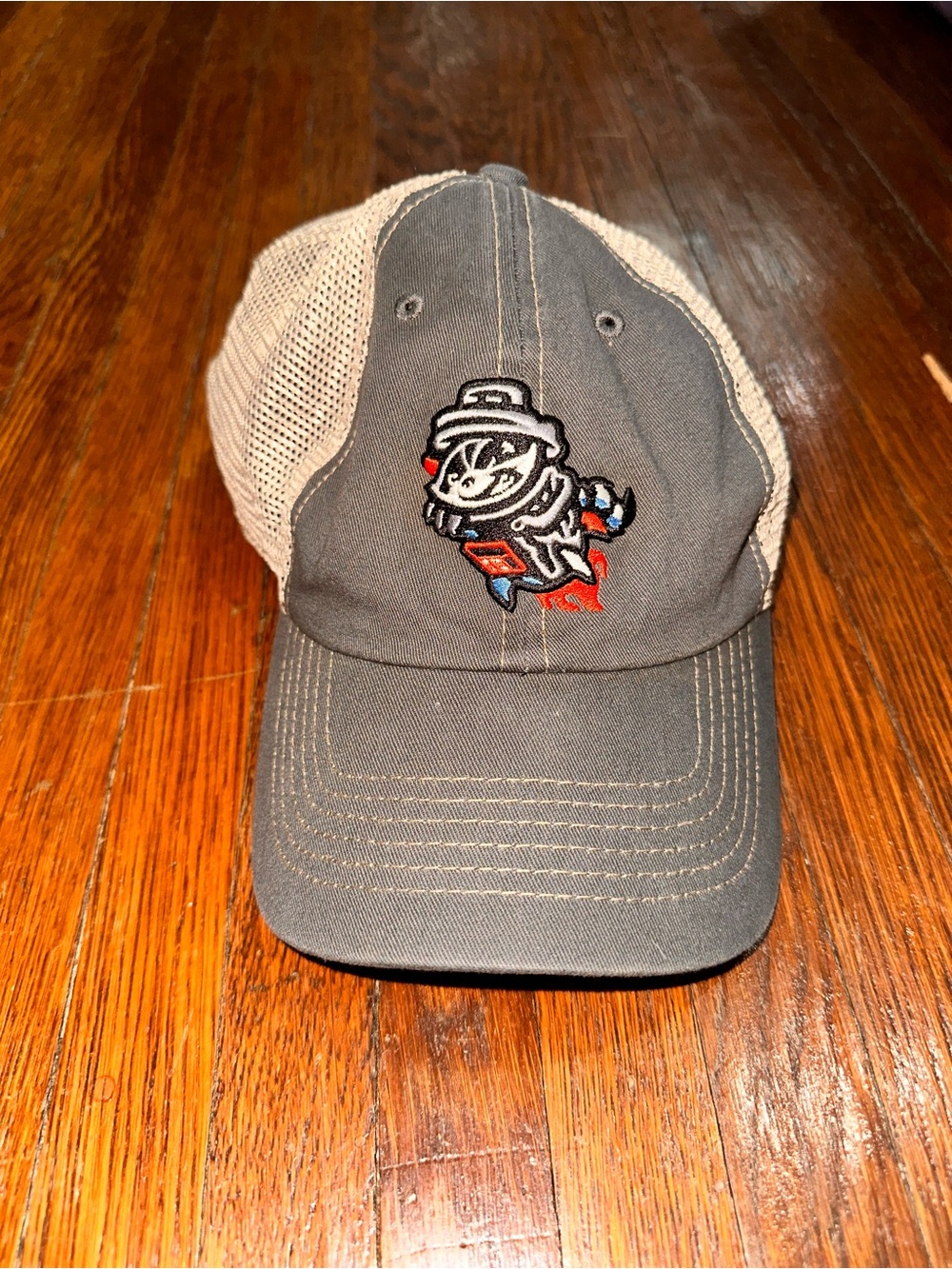 Rocket City Trash Pandas Minor League Baseball Trucker Hat Cap ‘47